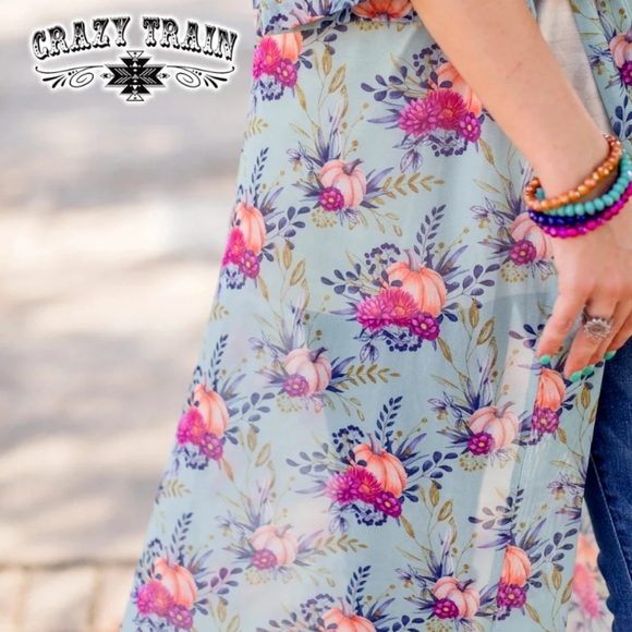 Crazy Train Fall For Me Pumpkin Duster - Picture 3 of 3